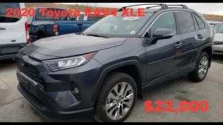 Американская 2020 Toyota RAV4 XLE! Авто из США в Казахстан.