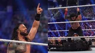 Roman Reigns vs seth freakin rollins  royal Rumble 2022  full match