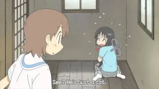 Nichijou - Sakamoto meows