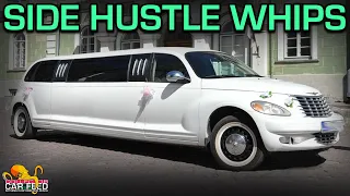 Picking out a limousine on Facebook Marketplace for my weekend side hustle