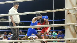 🟦Ganesh Raj Boxing Match | Tamil Nadu Open State Championship T.Knock Out Finish