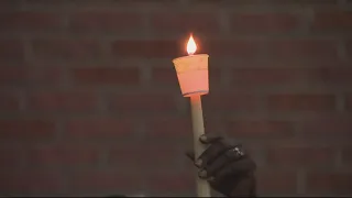 Candlelight vigil held for father shot and killed in Alexandria