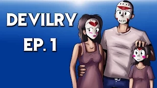 Delirious protects his family (Devilry) Ep.1 Really Creepy game!