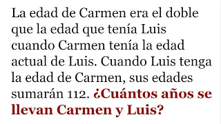 Problema de Razonamiento Matemático. ¡¡MUY DIFÍCIL!!