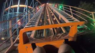 Titan NIGHT TIME POV @Six Flags Over Texas