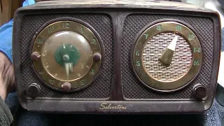 Silvertone 10 AA5 Clock Radio One IF Transformer NO Second Had 1950s Special