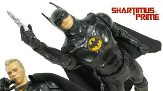 DC Multiverse Batman & Unmasked Michael Keaton The Flash Movie McFarlane Toys Action Figure Review