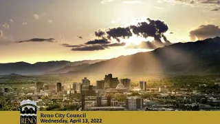 Reno City Council | April 13, 2022