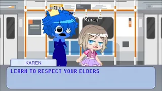 If Rainbow Friends BLUE met a Karen!