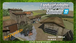 LS22 Mapupdate ★ Toscana - Market v1.8.0.0