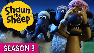 Shaun the Sheep 🐑 Season 3 Full Episodes (11-15) 🦖 Movies, Fossils, Sport + MORE | Cartoons for Kids