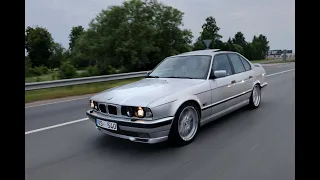 Most dangerous car from the nineties | BMW 540 e34 Riga Hood Run