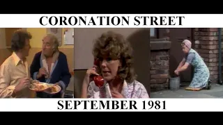 Coronation Street - September 1981