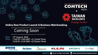 COMTECH INDIA｜ Taiwan Excellence ｜new product launch