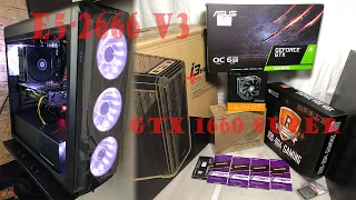 E5-2666 V3 + GTX 1660 SUPER, Сборка ПК - ТЕСТЫ В ИГРАХ - Без комментариев в ускоренном режиме