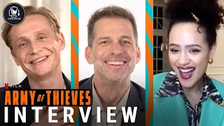 'Army of Thieves' Interviews With Zack Snyder, Nathalie Emmanuel, Matthias Schweighöfer & More