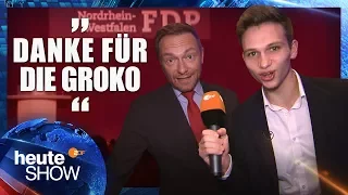 Nach dem Jamaika-Aus: Fabian Köster auf dem FDP-Parteitag | heute-show vom 01.12.2017