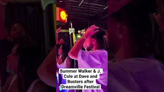 Summer Walker, J Cole, waka Flocka basketball dreamville festival music video song performance