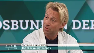 Anders Hansen: Så fungerar säsongsbunden depression - Malou Efter tio (TV4)