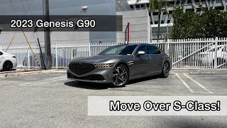 2023 Genesis G90 - Is As Good As The Mercedes S-Class