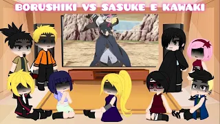Sala de Naruto react BORUSHIKI FURA O RINNEGAN DE SASUKE! 💥