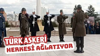 ASLANLAR YERİ TİTRETİYOR | TÜYLER ÜRPERTEN TÜRK ASKERLERİ | Anıtkabir Nöbet Değişimi