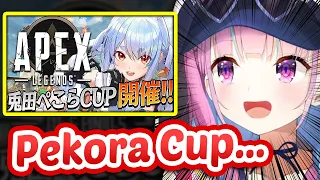 Aqua On Joining Pekora's Custom Apex Lobbies (Pekora Cup) 【ENG Sub Hololive】