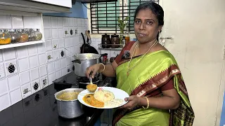 தள, தளன்னு வெண் பொங்கல், சாம்பார் Taste Vera Level கட்டாயம் Try பண்ணுங்க - Hotel Pongal & Sambar