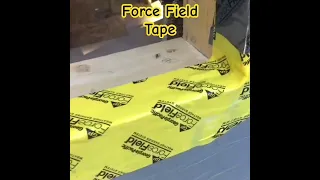 Georgia Pacific Force Field tape #diy #tinyhouse #construction