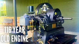 1906 5HP Hornsby Oil Engine Restoration & Run