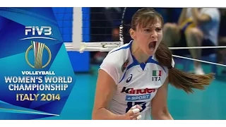 Match Highlight: Italy vs USA - 2014 FIVB Women's World Championship