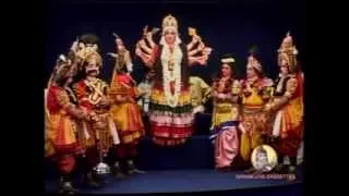 Yakshagana- Tenku- Badagu kudata mahisasura vade