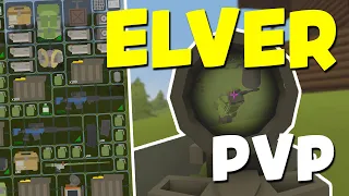 Unturned PvP - Intense Solo Domination  (Elver Vanilla Survival Ep 1)