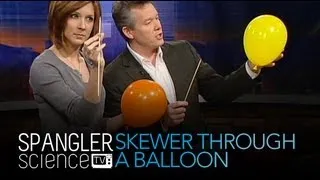 Skewer Through A Balloon - Cool Science Experiment