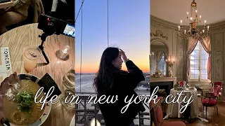 week in my life in nyc | new ktown restaurants, williamsburg shopping, bonbon candy, my first event!