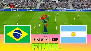 BRAZIL vs ARGENTINA - Final FIFA World Cup 2026 | Full Match All Goals | Football Match