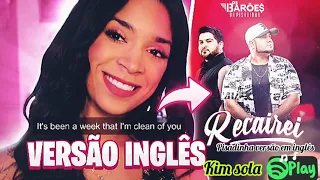 kim sola no ritmo mix da Pisadinha versão em inglês 2021