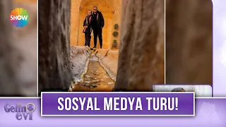 Damla Hanım'ın sosyal medya turu! | Gelin Evi 776. Bölüm