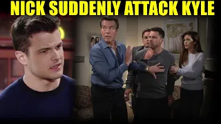 Young And The Restless Spoilers The wedding ceremony was chaotic when Nick suddenly attacked Kyle