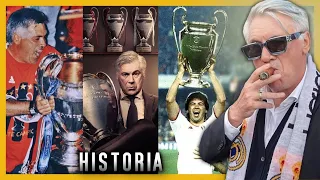 El MONSTRUO de las CHAMPIONS | CARLO ANCELOTTI HISTORIA