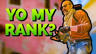 YO WHERES MY RANK? CSGO Matchmaking