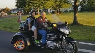 16 Bikers Escort Bullied Teen With Down Syndrome On His First Day Of School