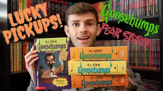 Lucky Goosebumps/Fear Street Pickups!!