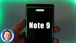 Note 9 Edge Lighting Notifications