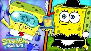 Undercover Sponge 🤡 | Every SpongeBob DISGUISE Ever | SpongeBob