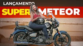 NOVA SUPER METEOR 650 PREÇO, CORES E TESTE - ROYAL ENFIELD SUPER METEOR NO BRASIL | LANÇAMENTO