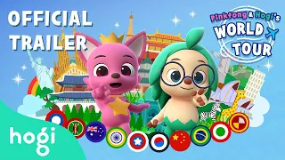 Official Trailer - Pinkfong and Hogi's 🌎World Tour | Kids Cartoon | Pinkfong & Hogi