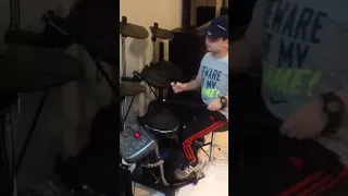 Uptown Girl ( west life) drum cover by;  8y/o Marshall Vincent Ranola