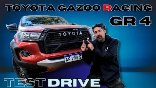 Toyota Hilux GR4: La Revolución On Road y Off Road Test Drive Pepe Louzao #gazooracing #toyotahilux