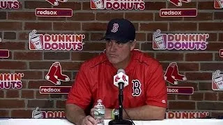 CWS@BOS: Farrell on Buchholz, lack of offense